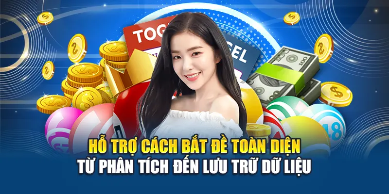 Hỗ trợ cách bắt đề toàn diện từ phân tích đến lưu trữ dữ liệu