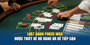 Luật Đánh Poker W88 Được Thiết Kế Rõ Ràng Và Dễ Tiếp Cận